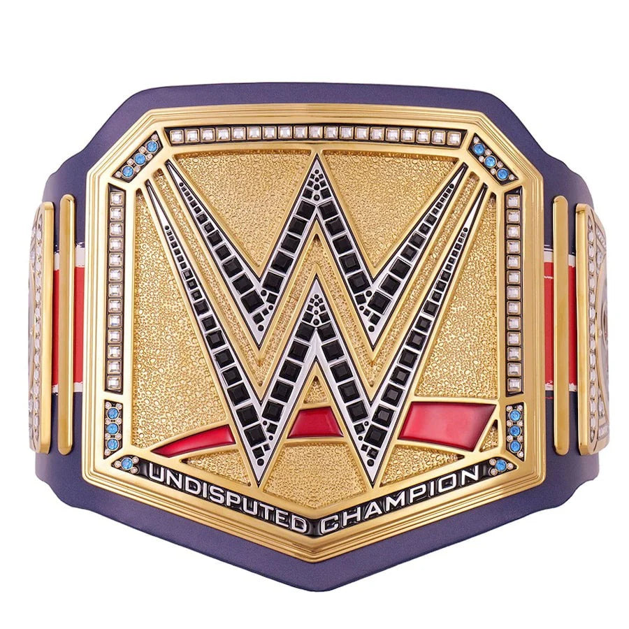 WWE Clash In Paris 2025 Replica Title Belt – 6mm Brass Plates | Adult Size
