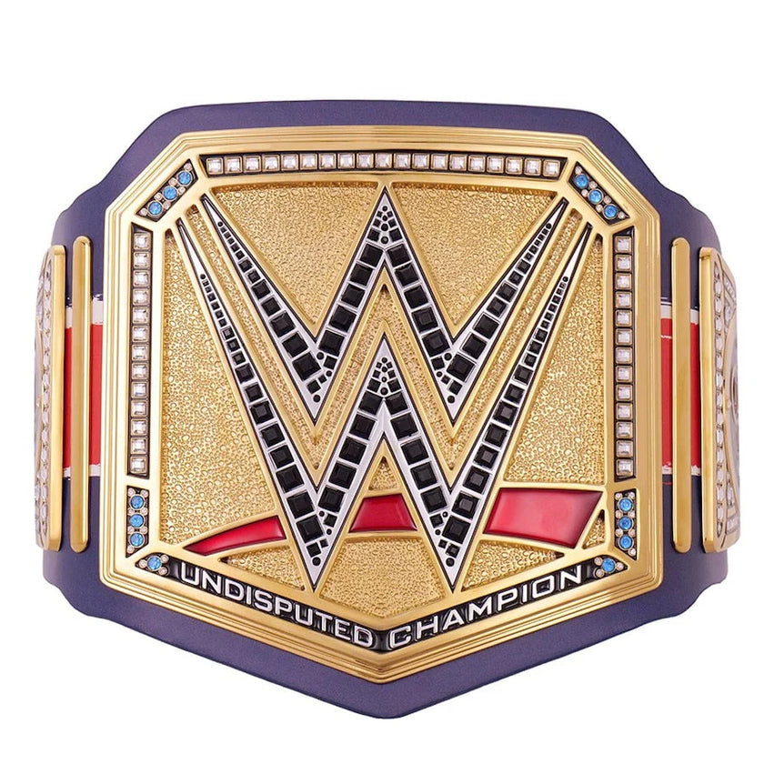 WWE Clash In Paris 2025 Replica Title Belt – 6mm Brass Plates | Adult Size
