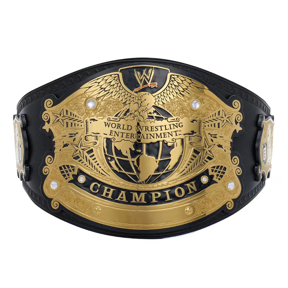 WWE Undisputed Championship Deluxe Replica Title Belt – 6mm Brass Plates | Adult Size