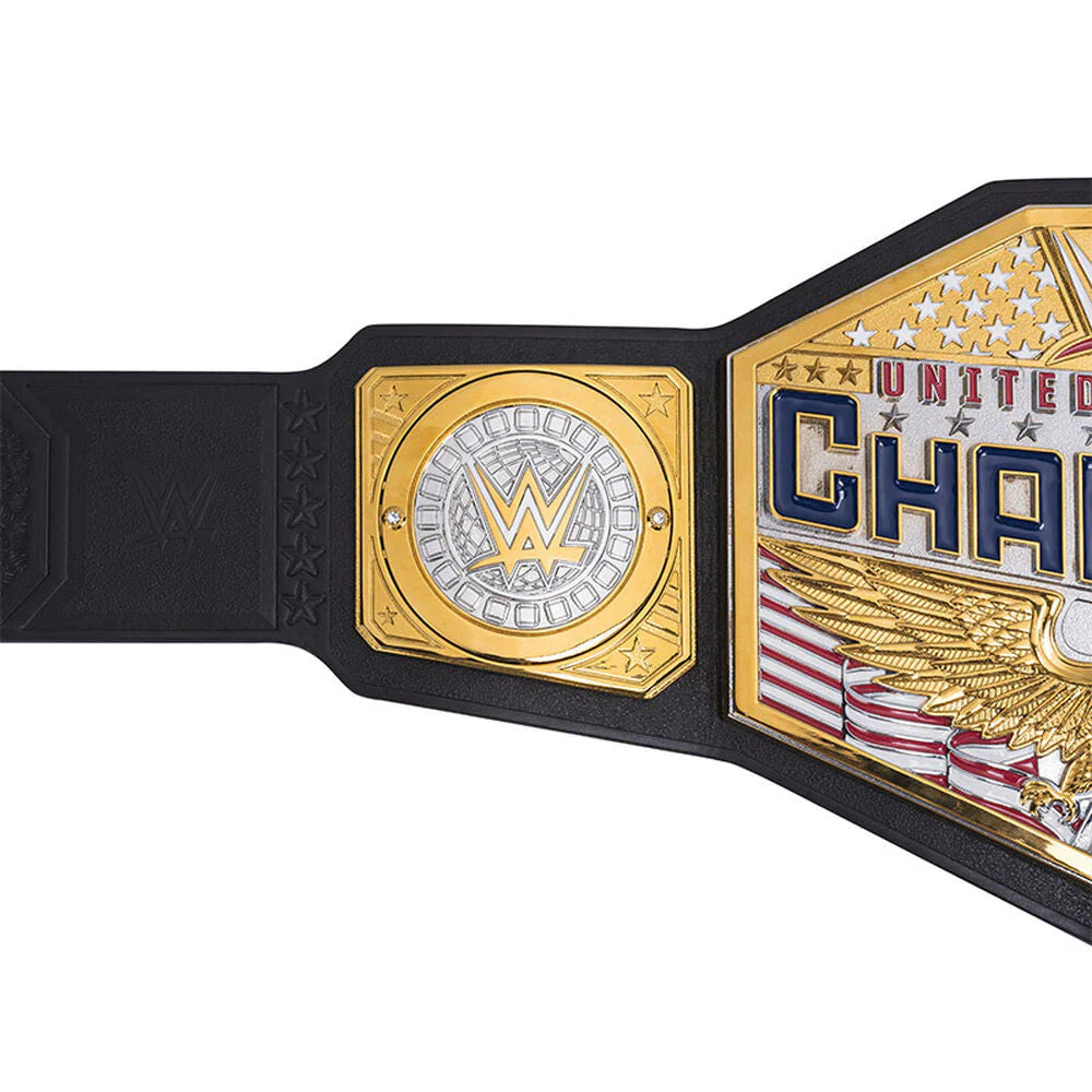 WWE World Heavyweight Championship Belt United States Champion Replica – 6mm Brass Plates | Adult Size
