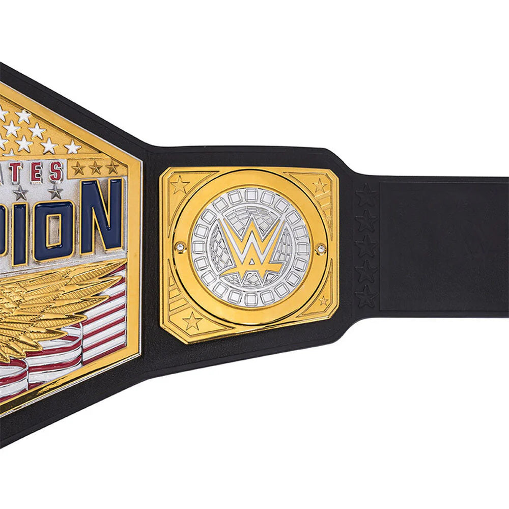 WWE World Heavyweight Championship Belt United States Champion Replica – 6mm Brass Plates | Adult Size