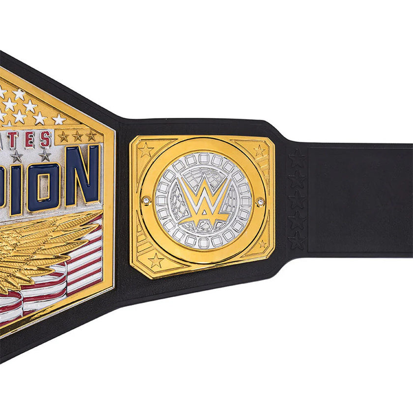 WWE World Heavyweight Championship Belt United States Champion Replica – 6mm Brass Plates | Adult Size