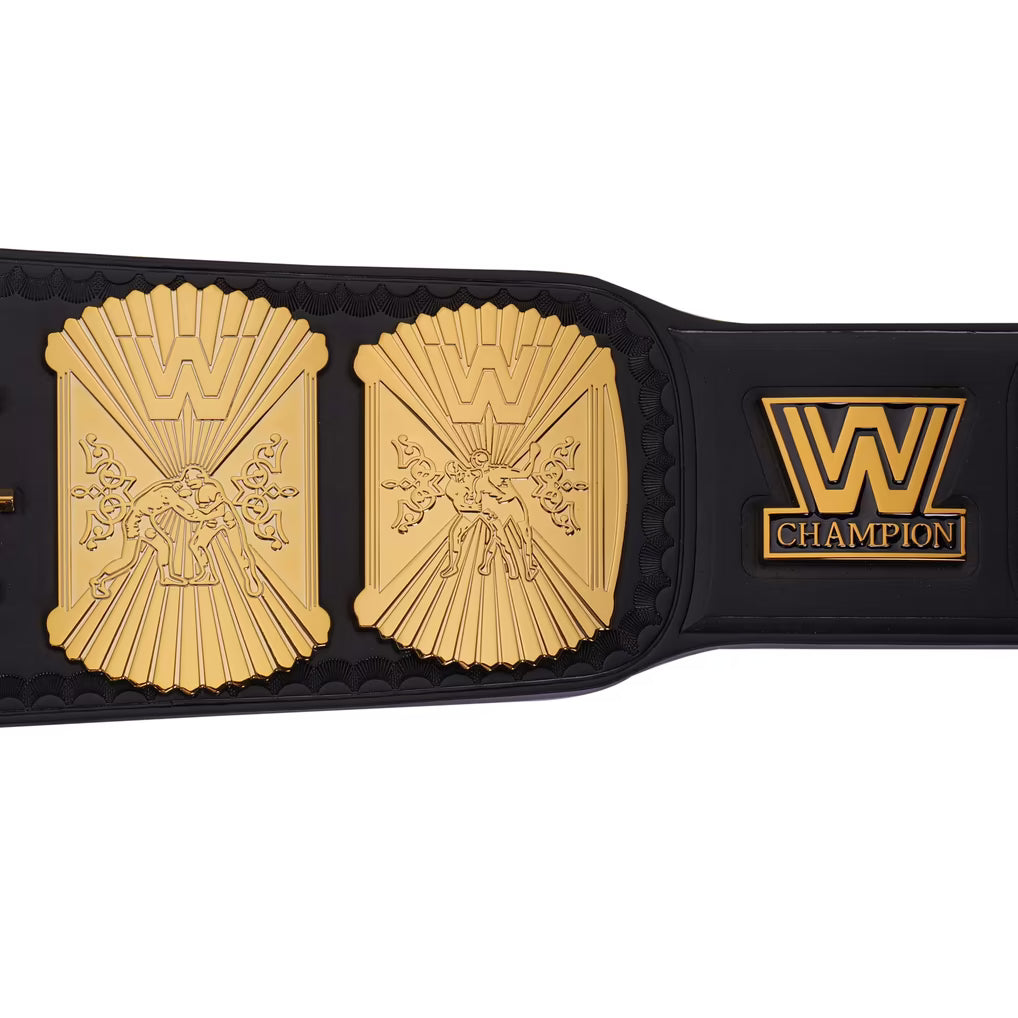 WWE Winged Eagle Championship Replica Title Belt – 6mm Brass Plates | Adult Size