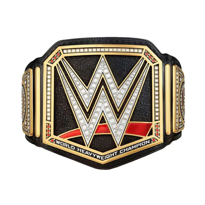 WWE Championship Replica Title Belt Replica – 6mm Brass Plates | Adult Size